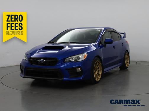 Blue 2021 Subaru WRX