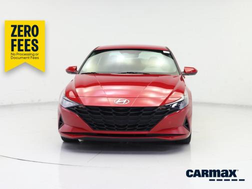 Red 2021 Hyundai ELANTRA SEL