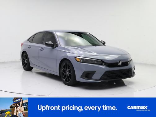 Gray 2022 Honda Civic Sport