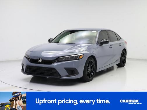 Gray 2022 Honda Civic Sport