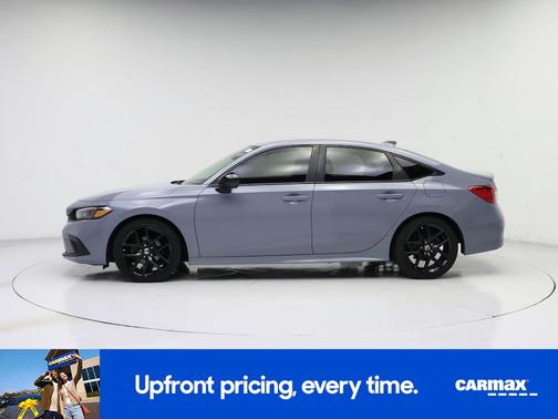 Gray 2022 Honda Civic Sport