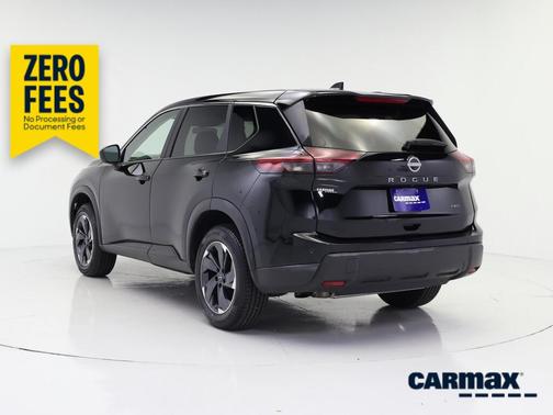 Black 2025 Nissan Rogue SV