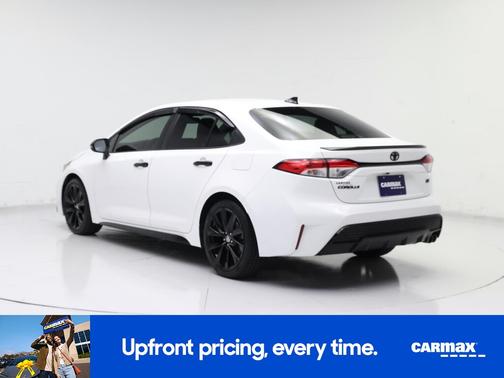 White 2020 Toyota Corolla SE Night Shade