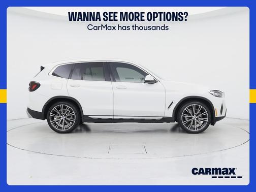 White 2023 BMW X3 sDrive30i