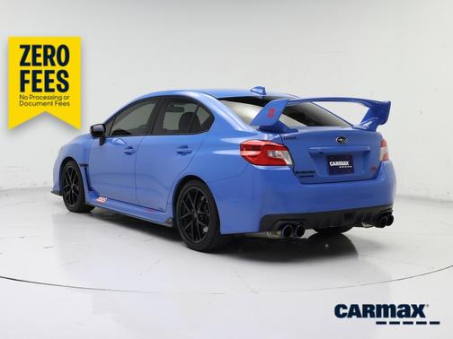 Blue 2016 Subaru WRX STI Series.Hyperblue