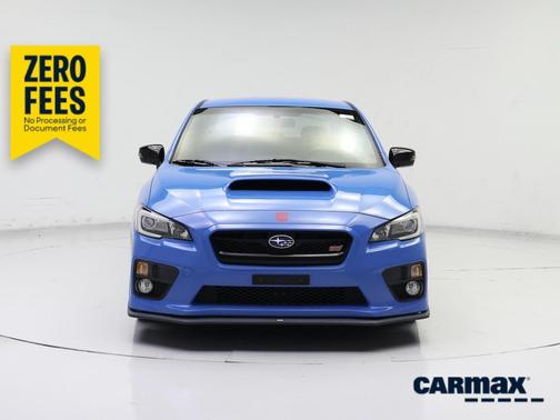 Blue 2016 Subaru WRX STI Series.Hyperblue