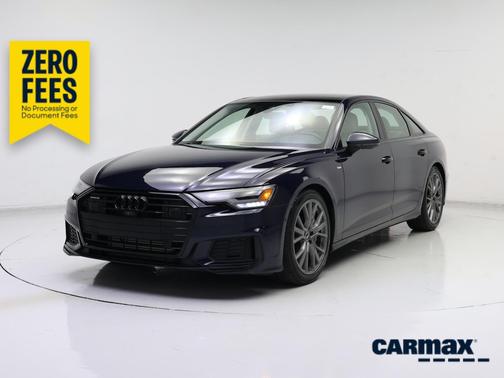 Blue 2023 Audi A6 Prestige