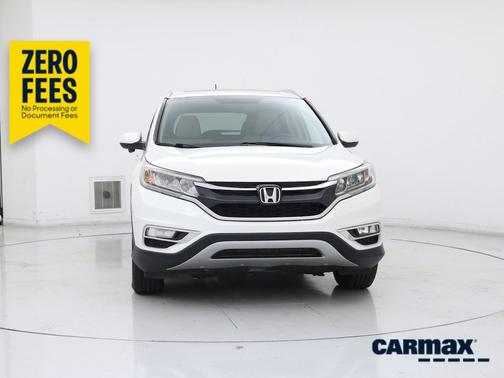 White 2016 Honda CR-V EX-L