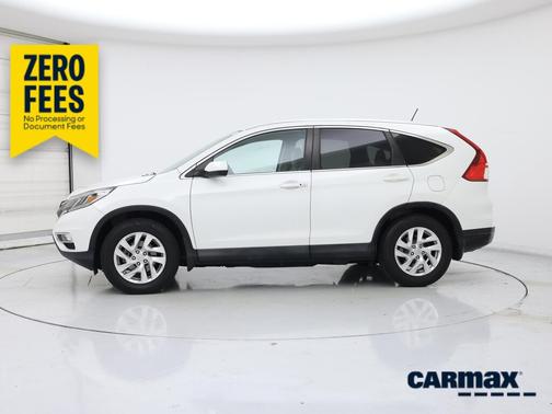White 2016 Honda CR-V EX-L
