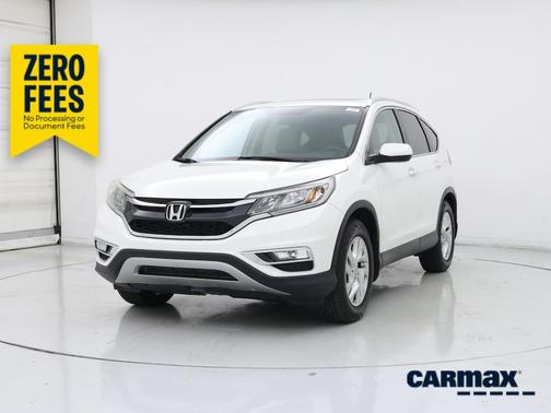 White 2016 Honda CR-V EX-L