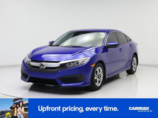 Blue 2018 Honda Civic LX