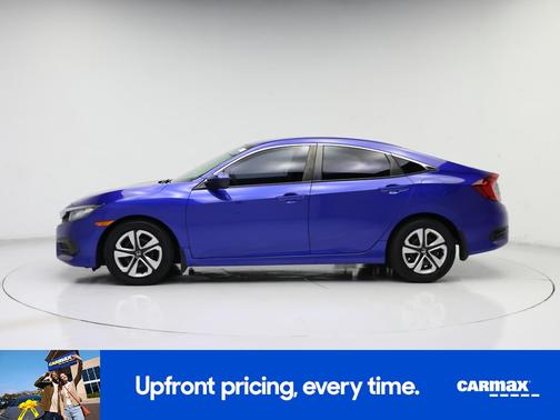 Blue 2018 Honda Civic LX