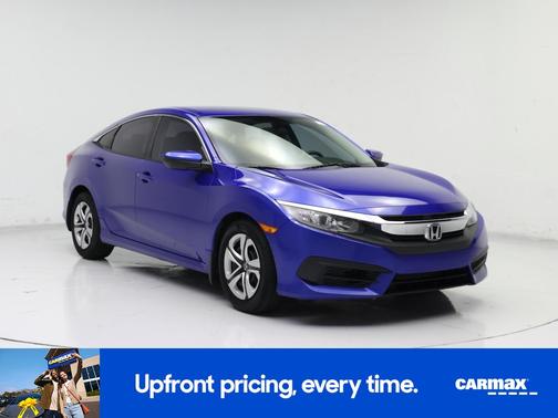 Blue 2018 Honda Civic LX