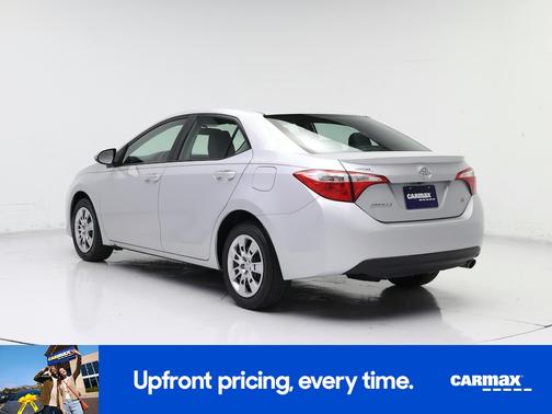 Silver 2014 Toyota Corolla S