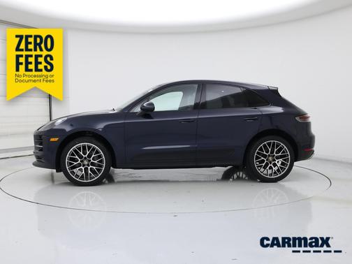 Blue 2020 Porsche Macan