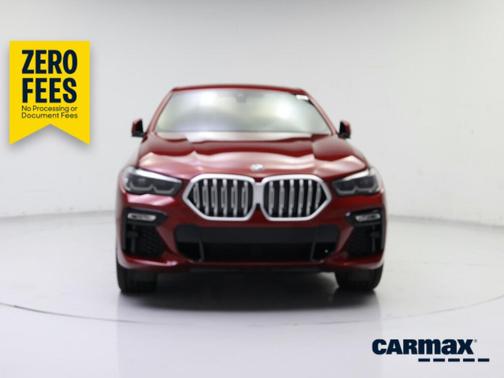 Red 2021 BMW X6 sDrive40i