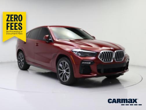 Red 2021 BMW X6 sDrive40i