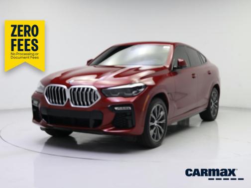 Red 2021 BMW X6 sDrive40i