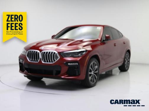 Red 2021 BMW X6 sDrive40i