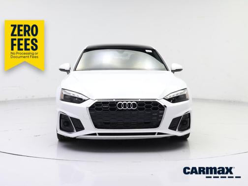 White 2023 Audi A5 Sportback S-Line Premium Plus