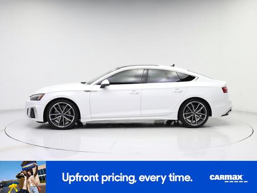 White 2023 Audi A5 Sportback S-Line Premium Plus