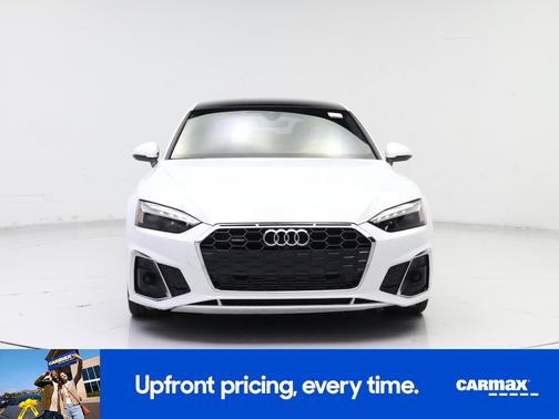 White 2023 Audi A5 Sportback S-Line Premium Plus