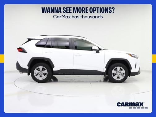 White 2025 Toyota RAV4 XLE
