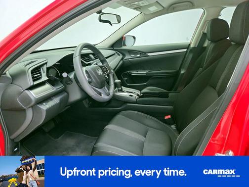 Red 2018 Honda Civic LX
