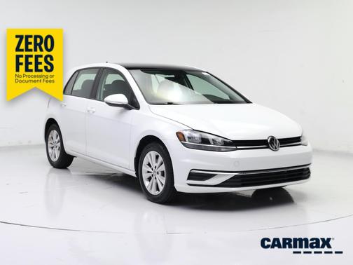 White 2021 Volkswagen Golf TSI