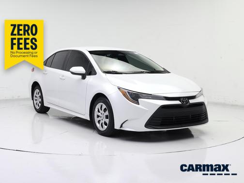White 2023 Toyota Corolla LE