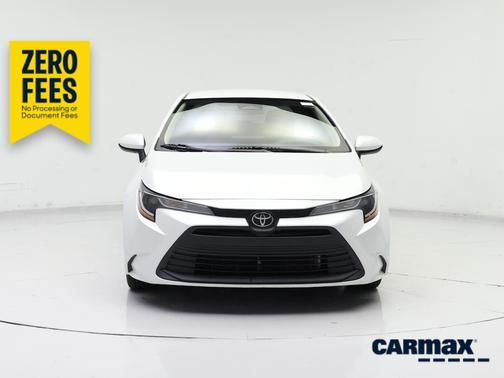 White 2023 Toyota Corolla LE