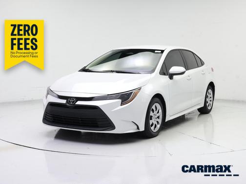 White 2023 Toyota Corolla LE