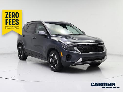 Gray 2025 Kia Seltos S