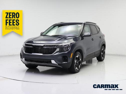 Gray 2025 Kia Seltos S