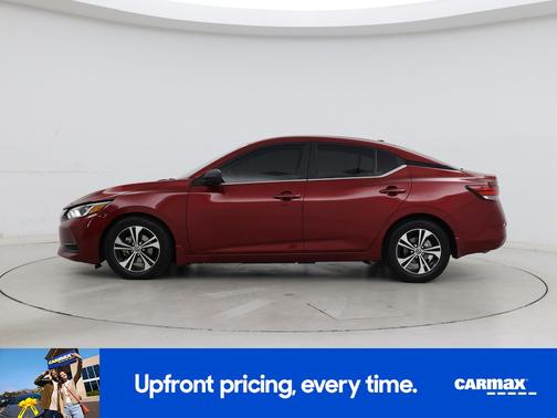Red 2022 Nissan Sentra SV