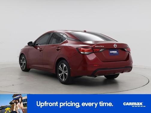 Red 2022 Nissan Sentra SV
