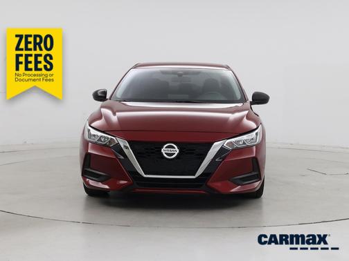 Red 2022 Nissan Sentra SV