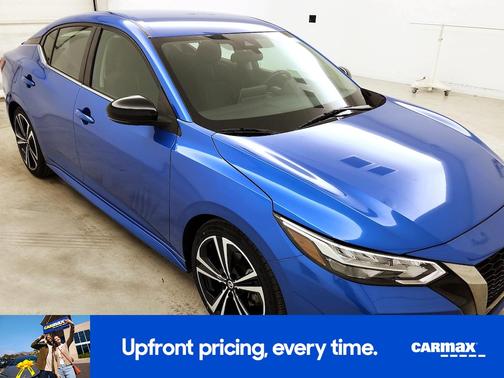 Blue 2022 Nissan Sentra SR