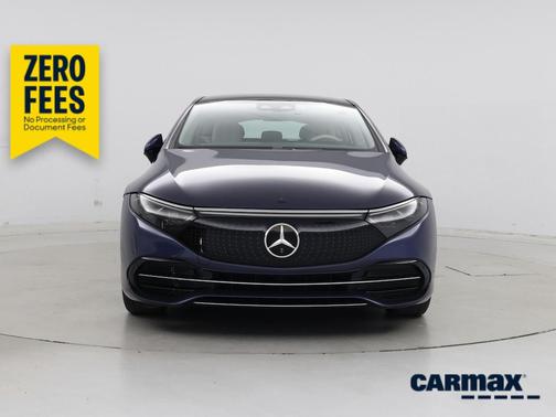 Blue 2022 Mercedes-Benz EQS 450+