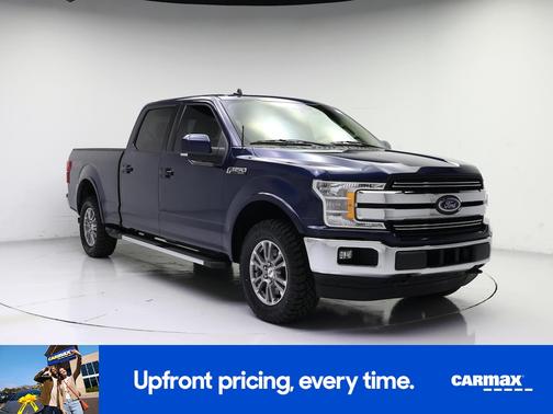 Blue 2020 Ford F-150 Lariat