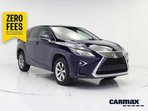 Blue 2018 Lexus RX 350