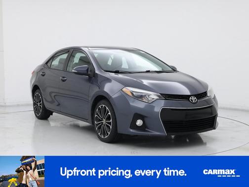 Blue 2016 Toyota Corolla S Plus