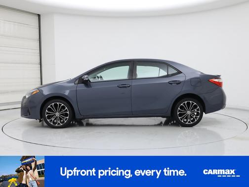 Blue 2016 Toyota Corolla S Plus