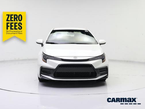 White 2021 Toyota Corolla SE
