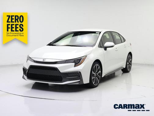 White 2021 Toyota Corolla SE