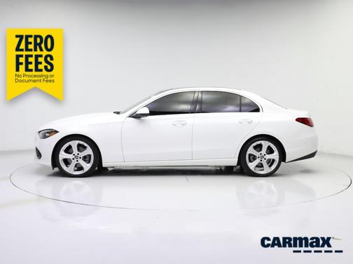 White 2023 Mercedes-Benz C-Class