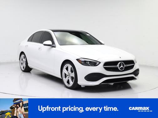 White 2023 Mercedes-Benz C-Class
