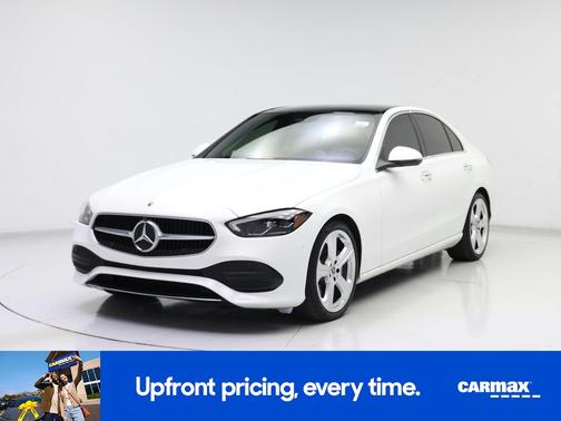 White 2023 Mercedes-Benz C-Class