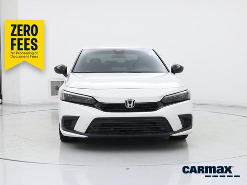 White 2023 Honda Civic Sport