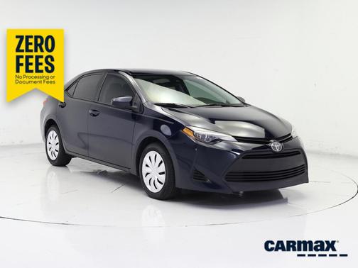 Blue 2019 Toyota Corolla LE